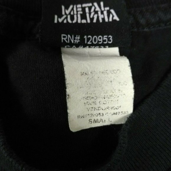 Metal Mulisha SMALL 2Tone T Shirt Helmet Skull + SOA SAMCRO Fear The Reaper Cap - Picture 10 of 11